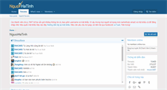 Desktop Screenshot of nguoihatinh.net